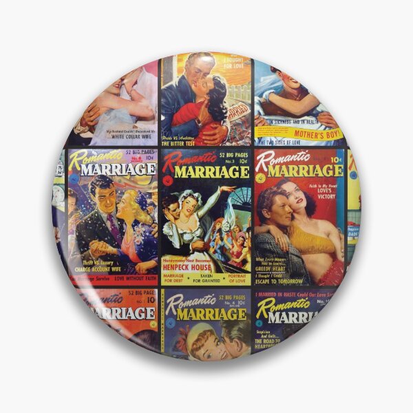 Item preview, Romance Comic Covers | Vintage comic designed and sold by Petra Becker.