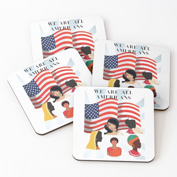 Item preview, We are All Americans designed and sold by JJs-Tees.