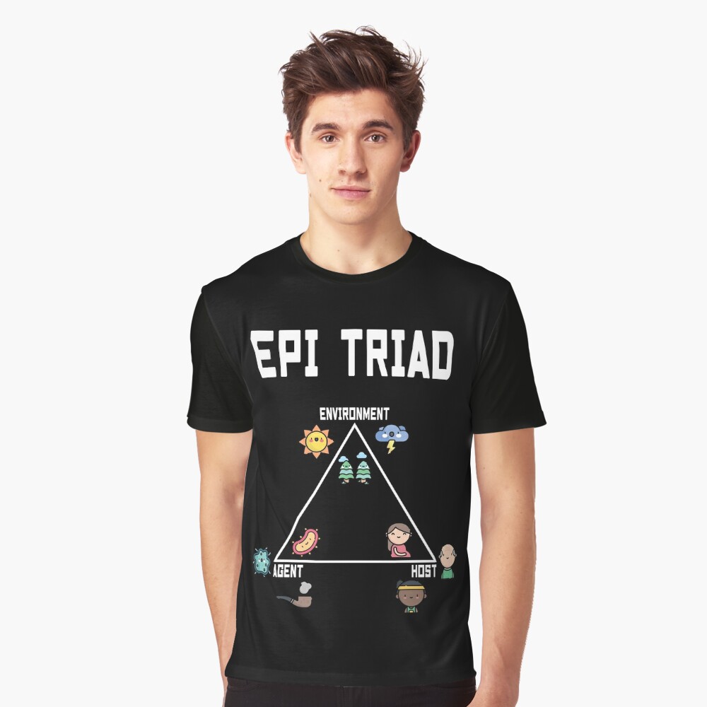 The Epidemiology Triangle Essential T-Shirt for Sale by Hapoel