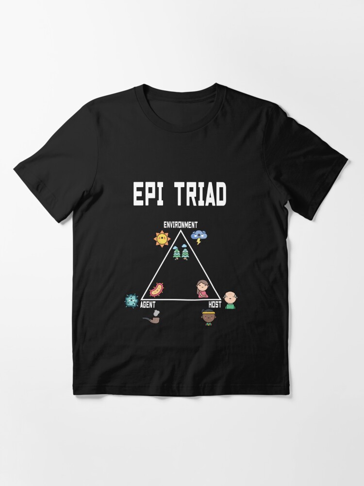 The Epidemiology Triangle Essential T-Shirt for Sale by Hapoel