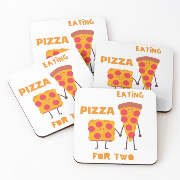 Item preview, Eating Pizza For Two designed and sold by RoaaMagic.