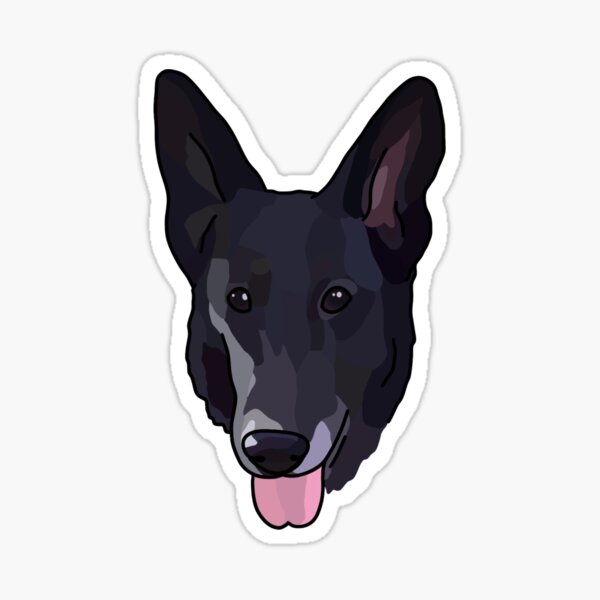 Aperçu de l'œuvre Shepard allemand noir - GSD créée et vendue par tgannon.
