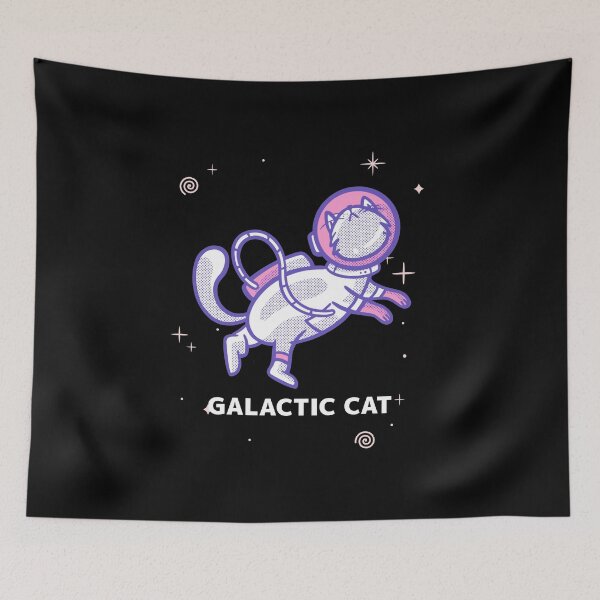 Item preview, Space Kitty / Galactic Cat designed and sold by friendlyspoon.