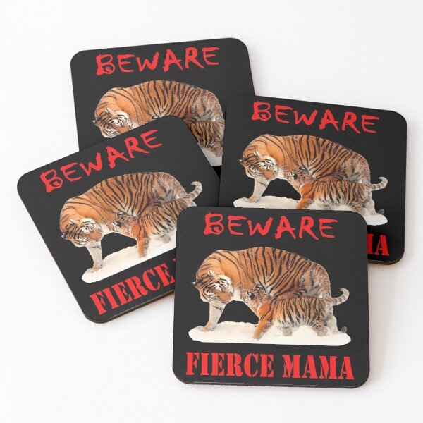 Item preview, Beware Fierce Mama  designed and sold by Brasilia.