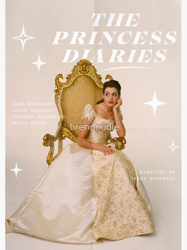 The Princess Diaries Alternative Poster Poster For Sale By Brendoodle Redbubble 5703