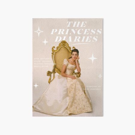 Item preview, The princess diaries alternative poster  designed and sold by brendoodle.