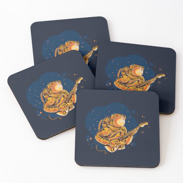 Item preview, Astronaut Playing Guitar in Space designed and sold by Bella85s.