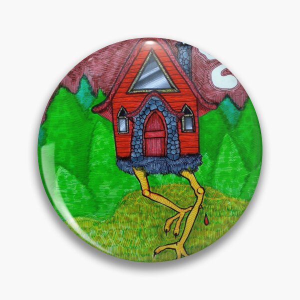Item preview, Choza de pollo de Baba Yaga designed and sold by LeftHandedLenya.