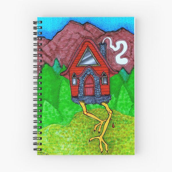 Aperçu de l'œuvre La cabane de poulet de Baba Yaga créée et vendue par LeftHandedLenya.
