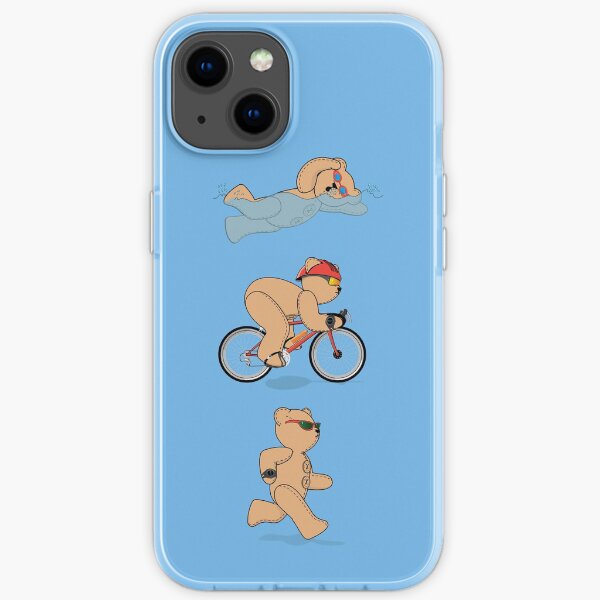 Ours en peluche de triathlon Coque souple iPhone