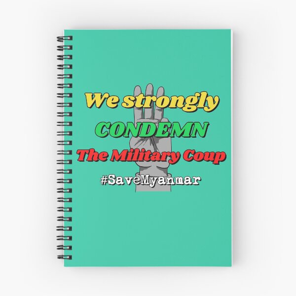 Item preview, We strongly condemn the Military Coup #SaveMyanmar designed and sold by Try-It.