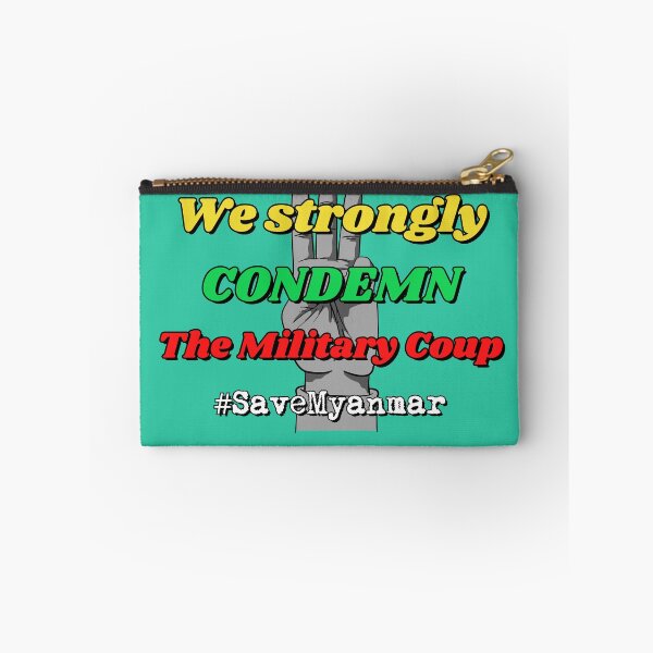 Item preview, We strongly condemn the Military Coup #SaveMyanmar designed and sold by Try-It.
