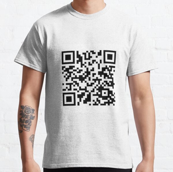 t shirt qr