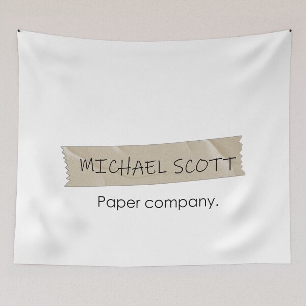 Item preview, Michael Scott Paper company. designed and sold by NiceEggThreads.