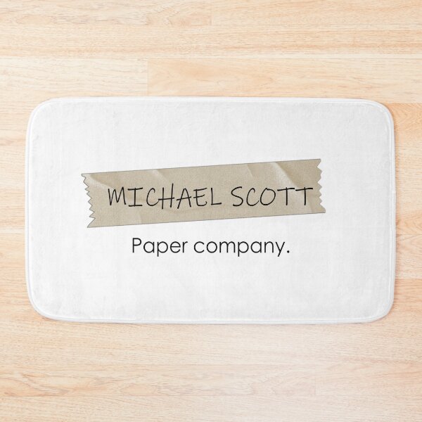 Item preview, Michael Scott Paper company. designed and sold by NiceEggThreads.