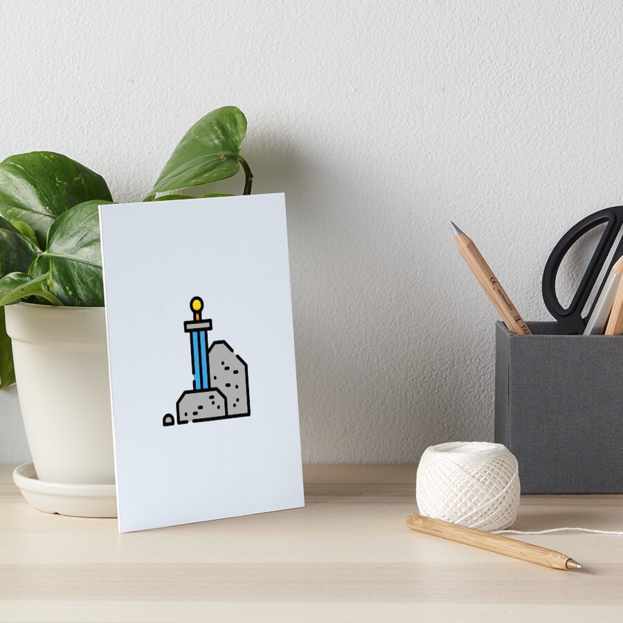 Item preview, Art Board Print designed and sold by CyberCubed.