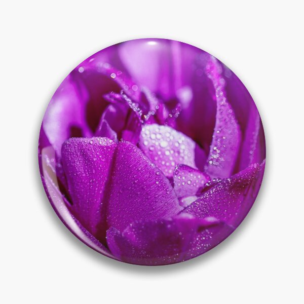 Item preview, Dewdrops on a purple tulip designed and sold by jillianbutolphphoto.