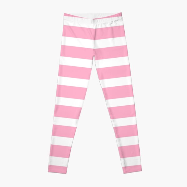 Pink sale striped leggings