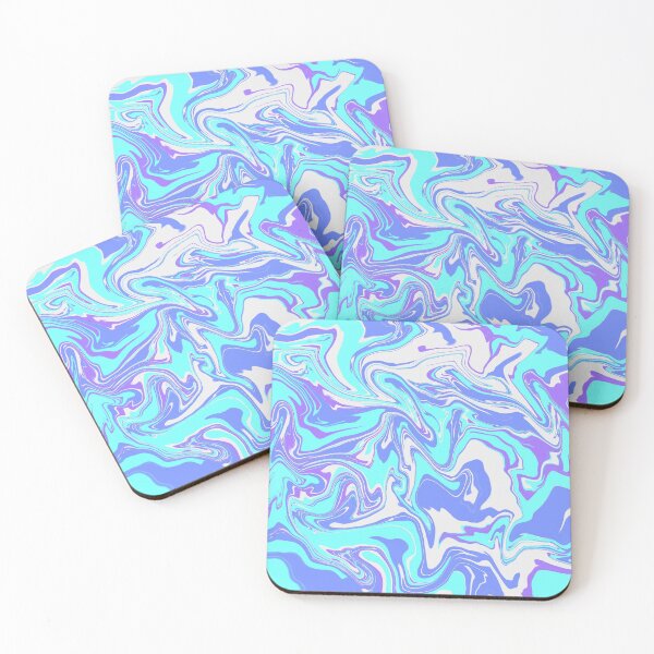 Item preview, Blue and Purple Marble designed and sold by JackJackCrafts.