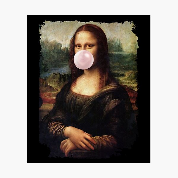 Impressions Photo Sur Le Theme Collage De Mona Lisa Redbubble