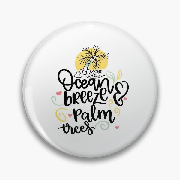 Item preview, Ocean Breeze & Palm Trees designed and sold by Phorase.