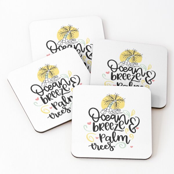 Item preview, Ocean Breeze & Palm Trees designed and sold by Phorase.