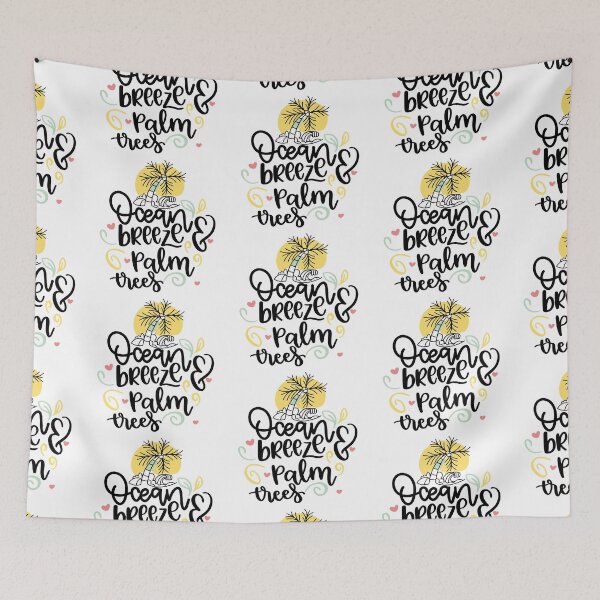 Item preview, Ocean Breeze & Palm Trees designed and sold by Phorase.