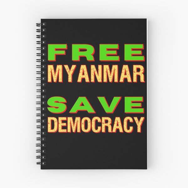 Item preview, Free Myanmar Save Democracy designed and sold by Try-It.