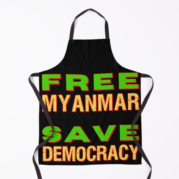 Item preview, Free Myanmar Save Democracy designed and sold by Try-It.