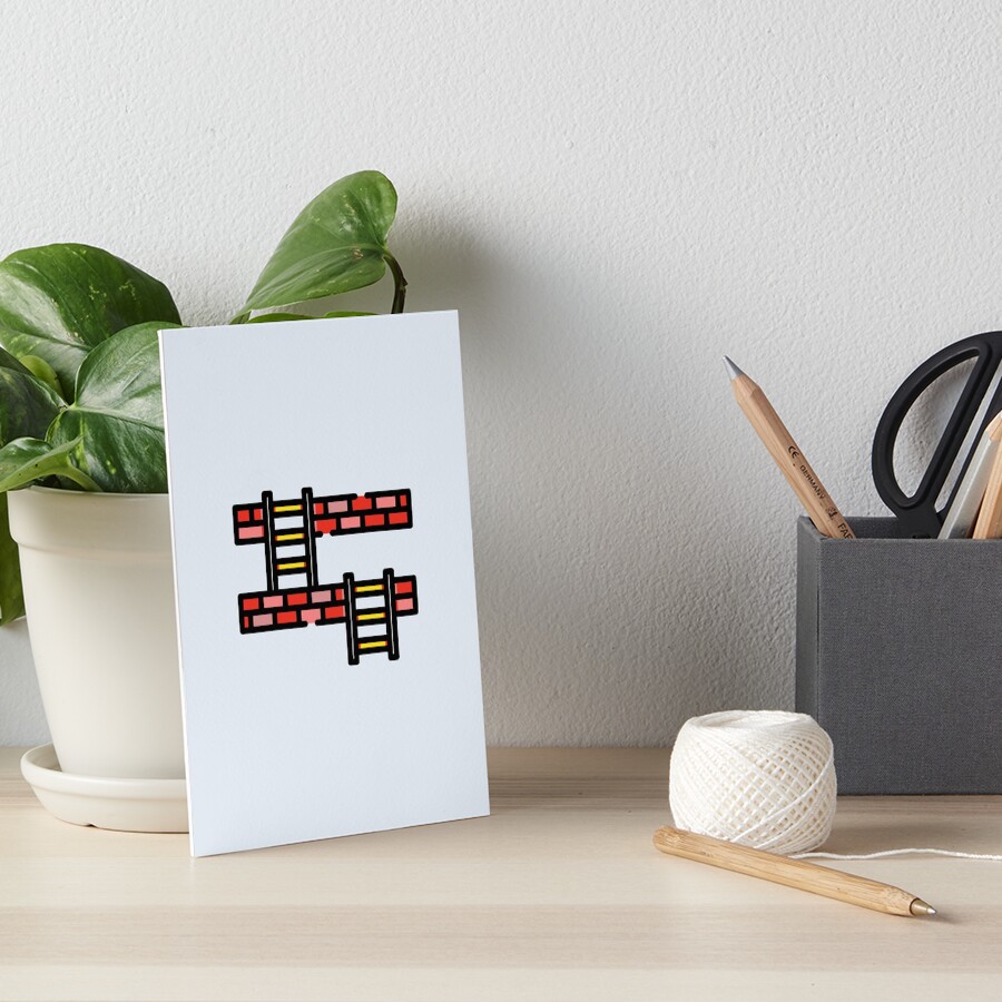 Item preview, Art Board Print designed and sold by CyberCubed.