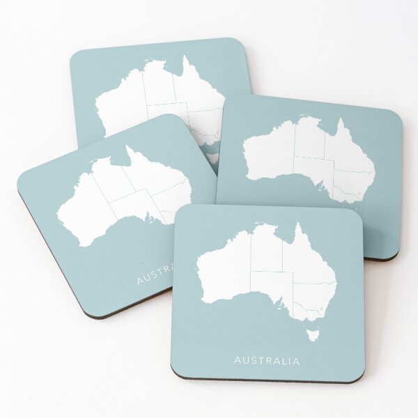 Item preview, Map of Australia designed and sold by By-Danni-Marie.