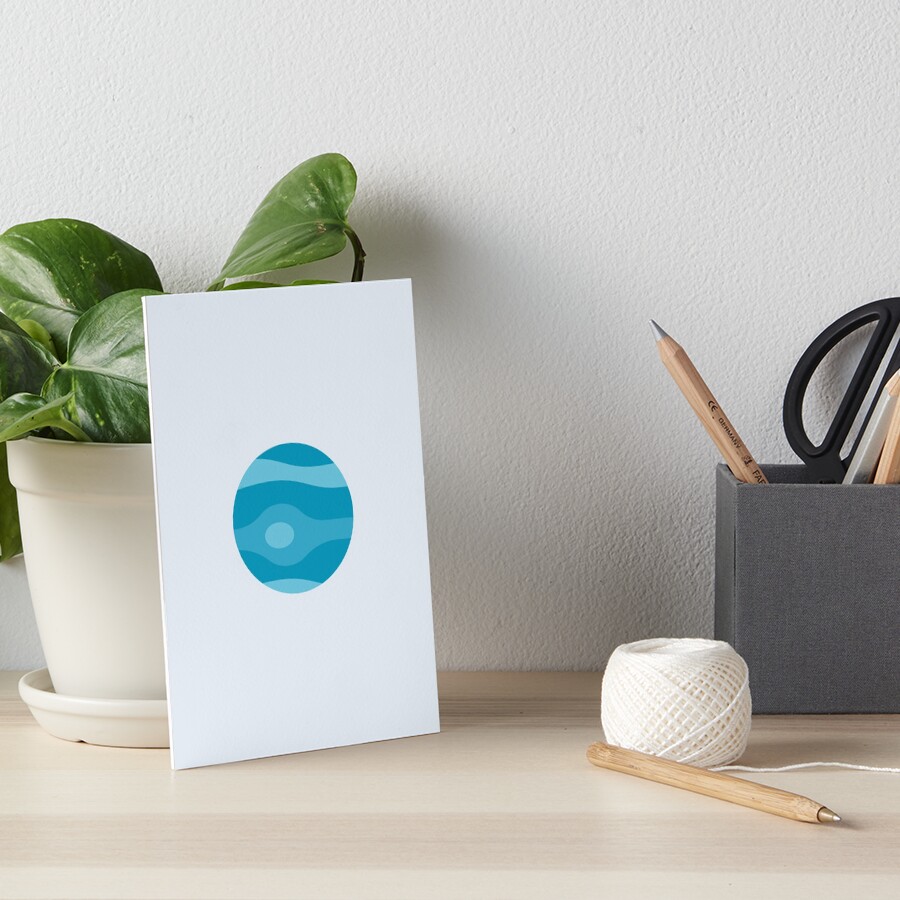 Item preview, Art Board Print designed and sold by CyberCubed.