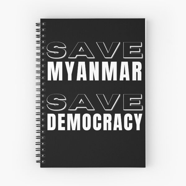 Item preview, Save Myanmar Save Democracy designed and sold by Try-It.