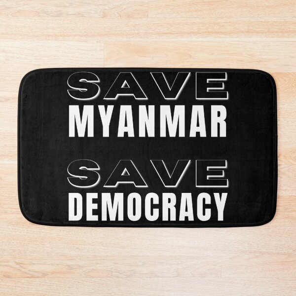 Item preview, Save Myanmar Save Democracy designed and sold by Try-It.