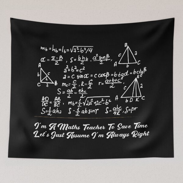 Item preview, I'm A Maths Teacher To Save Time Lets Just Assume I'm Always Right Funny Coffee Mug 11oz Coffee Mug Funny Humor  designed and sold by minstore.
