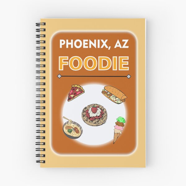 Item preview, Phoenix, AZ Foodie - Desert Brown Background designed and sold by ThisNThatImages.