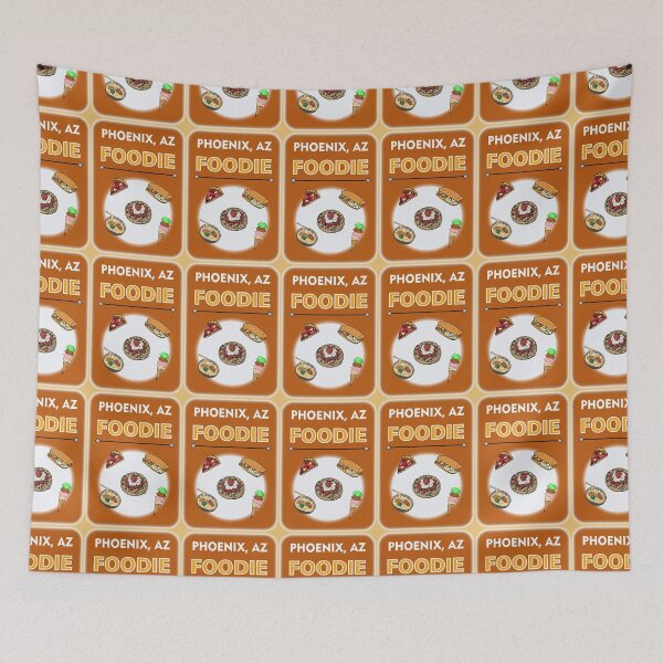 Item preview, Phoenix, AZ Foodie - Desert Brown Background designed and sold by ThisNThatImages.