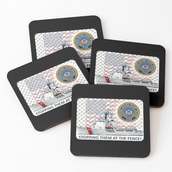 Item preview, COAST GUARD FENCE designed and sold by THE AMERICAN TEEVANGELIST.