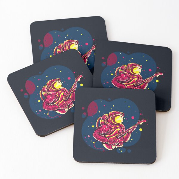 Item preview, Astronaut Playing Guitar in Space designed and sold by Bella85s.