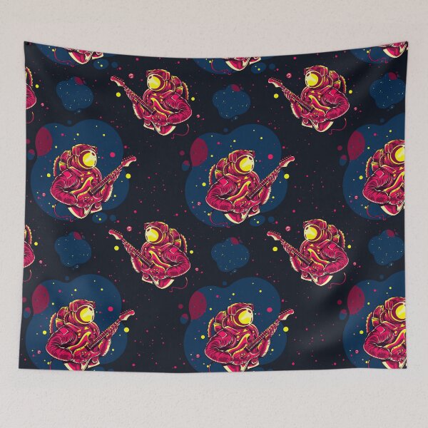 Item preview, Astronaut Playing Guitar in Space designed and sold by Bella85s.