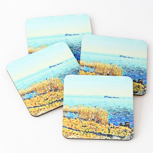 Item preview, Bracciano: lake with reeds and island designed and sold by Giuseppe Cocco.