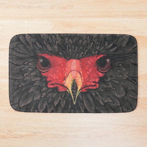 Item preview, Bateleur Eagle African Bird Paper Collage Markers Sketch designed and sold by Julia Khoroshikh.