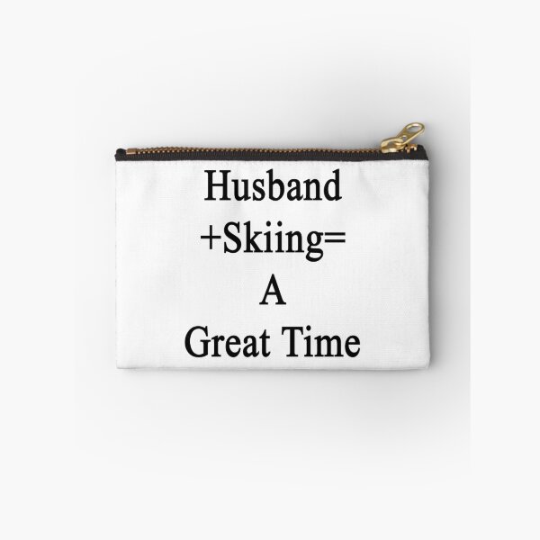 Item preview, Husband + Skiing = A Great Time designed and sold by supernova23.