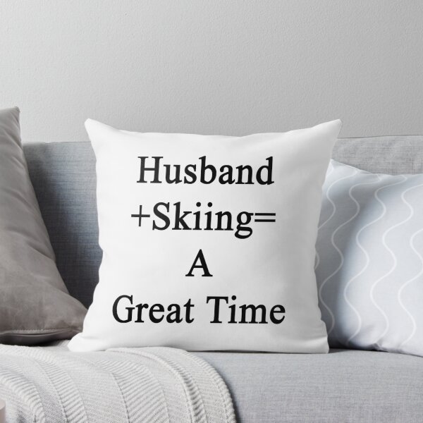 Item preview, Husband + Skiing = A Great Time designed and sold by supernova23.