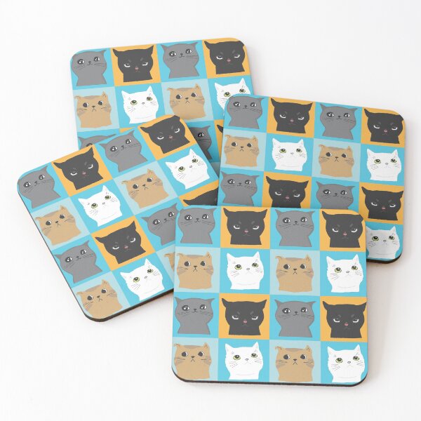 Item preview, Sweet Cat Faces designed and sold by Kids-Playground.