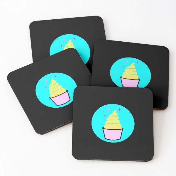 Item preview, Blue Black Purple Pink Purple Pineapple Soft Serve Magic Magical Food Foodie Whipped Ice Cream designed and sold by mariesmunchies.