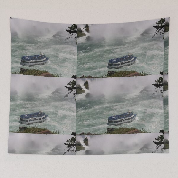 Item preview, tour boat at Niagara Fall designed and sold by KimhengFineArt.