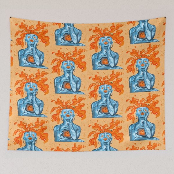 Artikelvorschau, Emotional Orange Poster Design entworfen und verkauft von Sydney Allen.