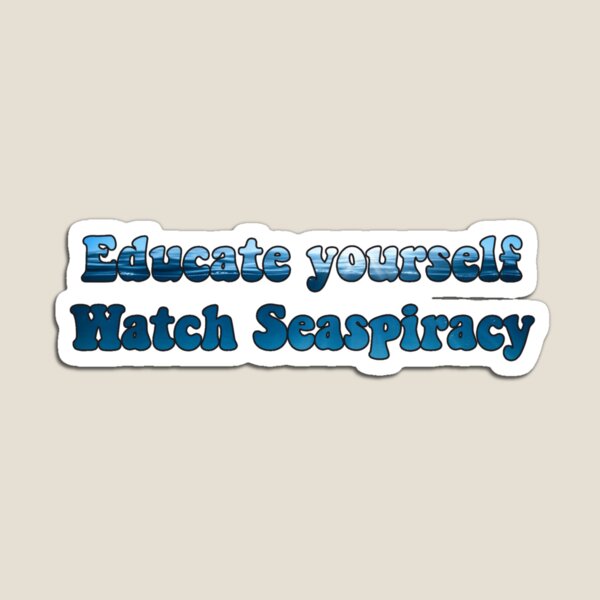 Item preview, Seaspiracy/Educate yourself watch Seaspiracy  designed and sold by MissyMelJ.