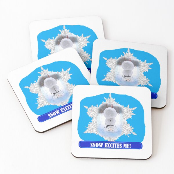 Item preview, SNOW EXCITES ME designed and sold by THE AMERICAN TEEVANGELIST.